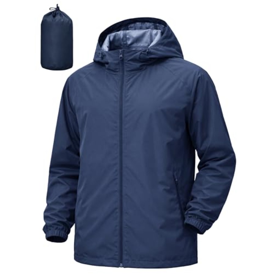 Running Gear Rain - UIQUR Men's Rain Jacket Windbreaker Waterproof