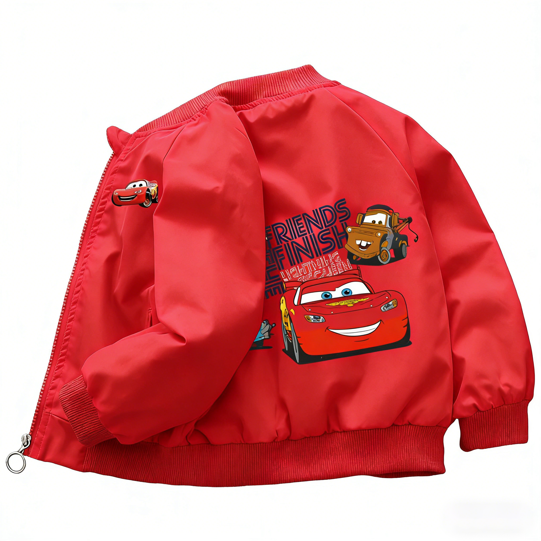 Running Gear Kids - Cars Lightning McQueen Children Jacket New