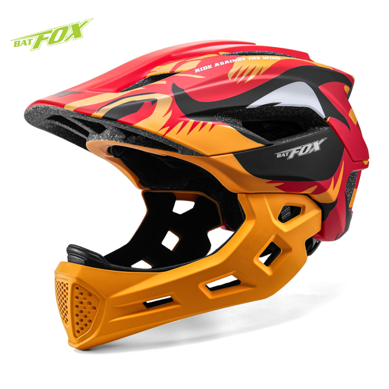 BATFOX Kids Full Face Bike Hel - Running Gear Kids avis et prix