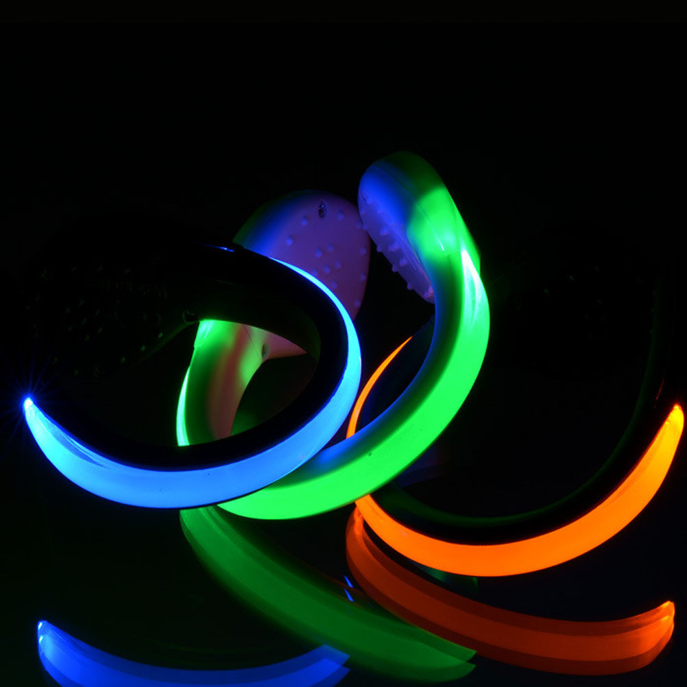 2pcs LED Flash Shoe Clips Nigh - Running Gear For Night avis et prix