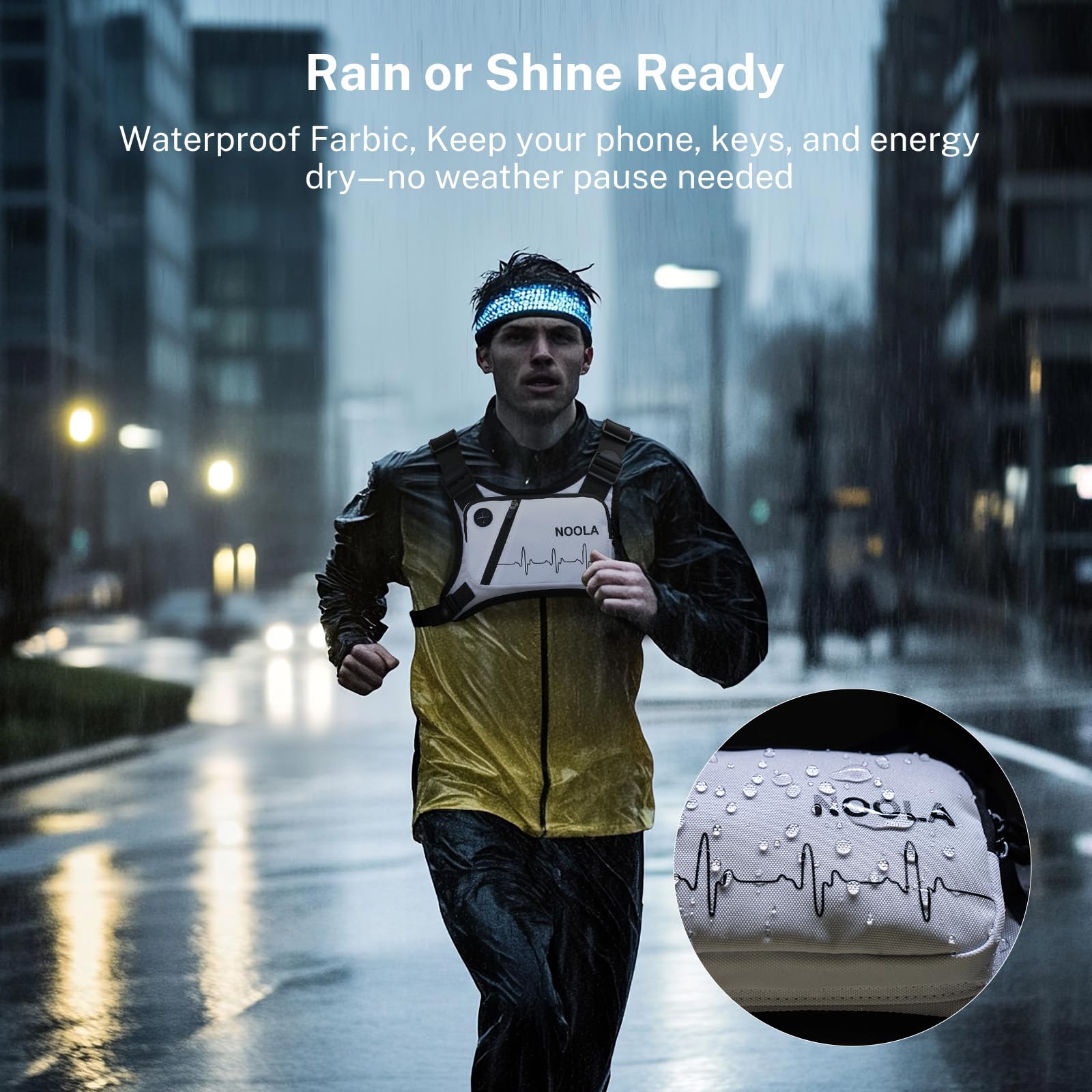 Chest Pack Running Vest Reflec - Reflective Running Gear Vest avis et prix