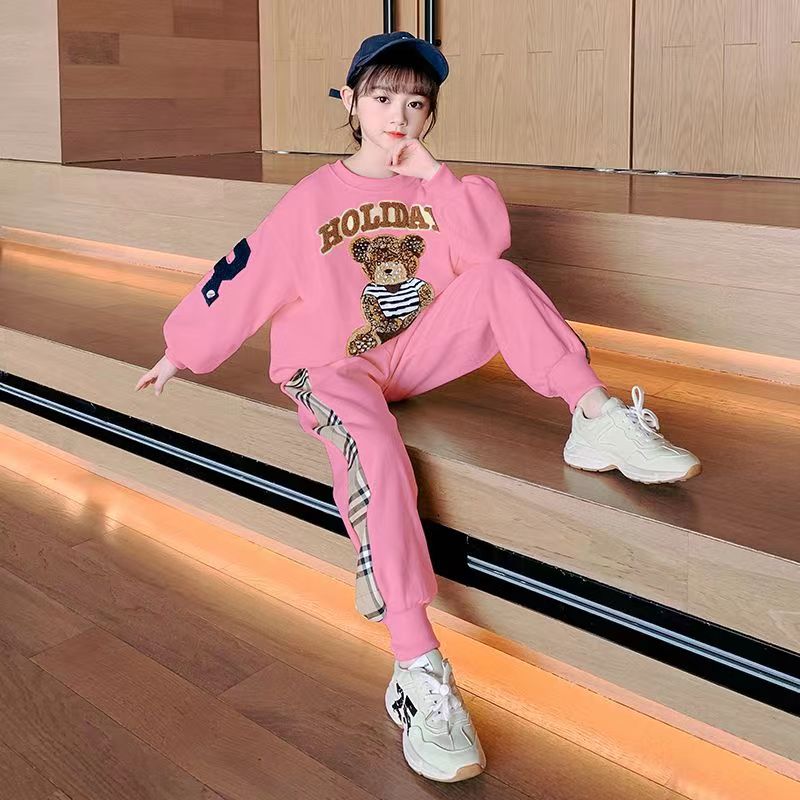 Girls Spring And Autumn Suit 2 - Running Gear Kids avis et prix