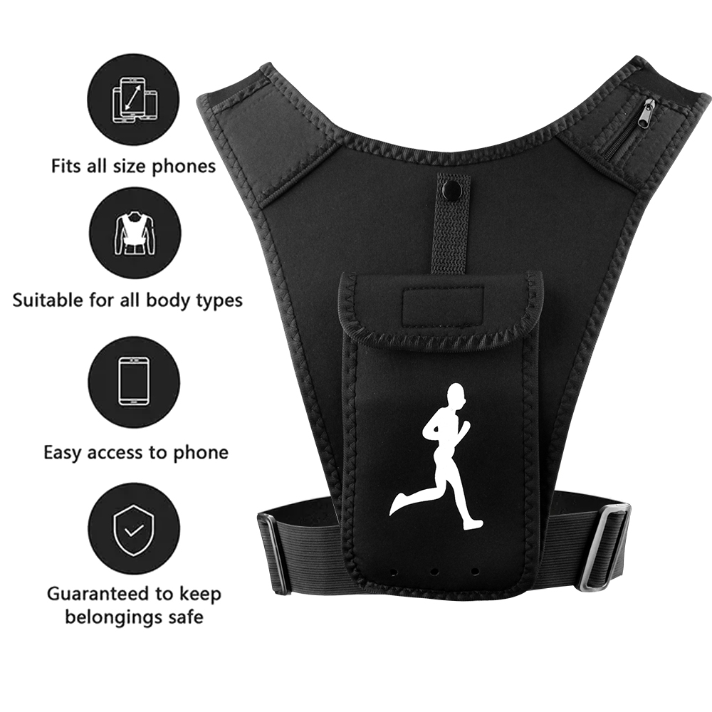 Adjustable Running Vest Phone  - Running Gear Train avis et prix