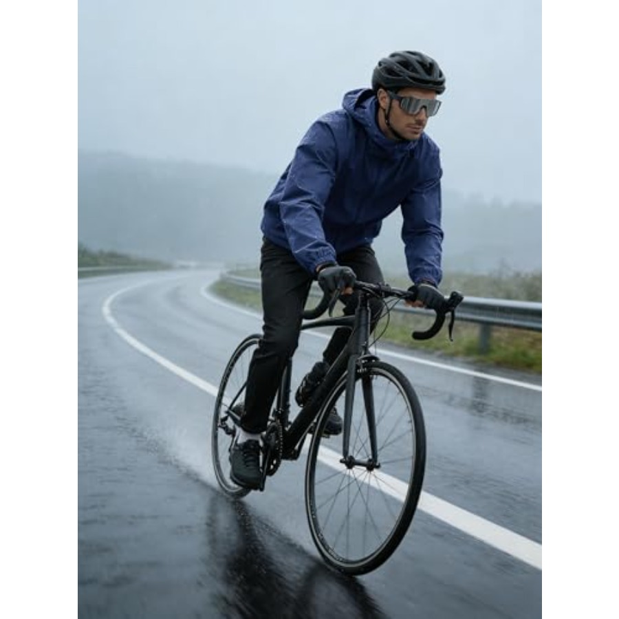 UIQUR Men's Rain Jacket Windbr - Running Gear Rain avis et prix