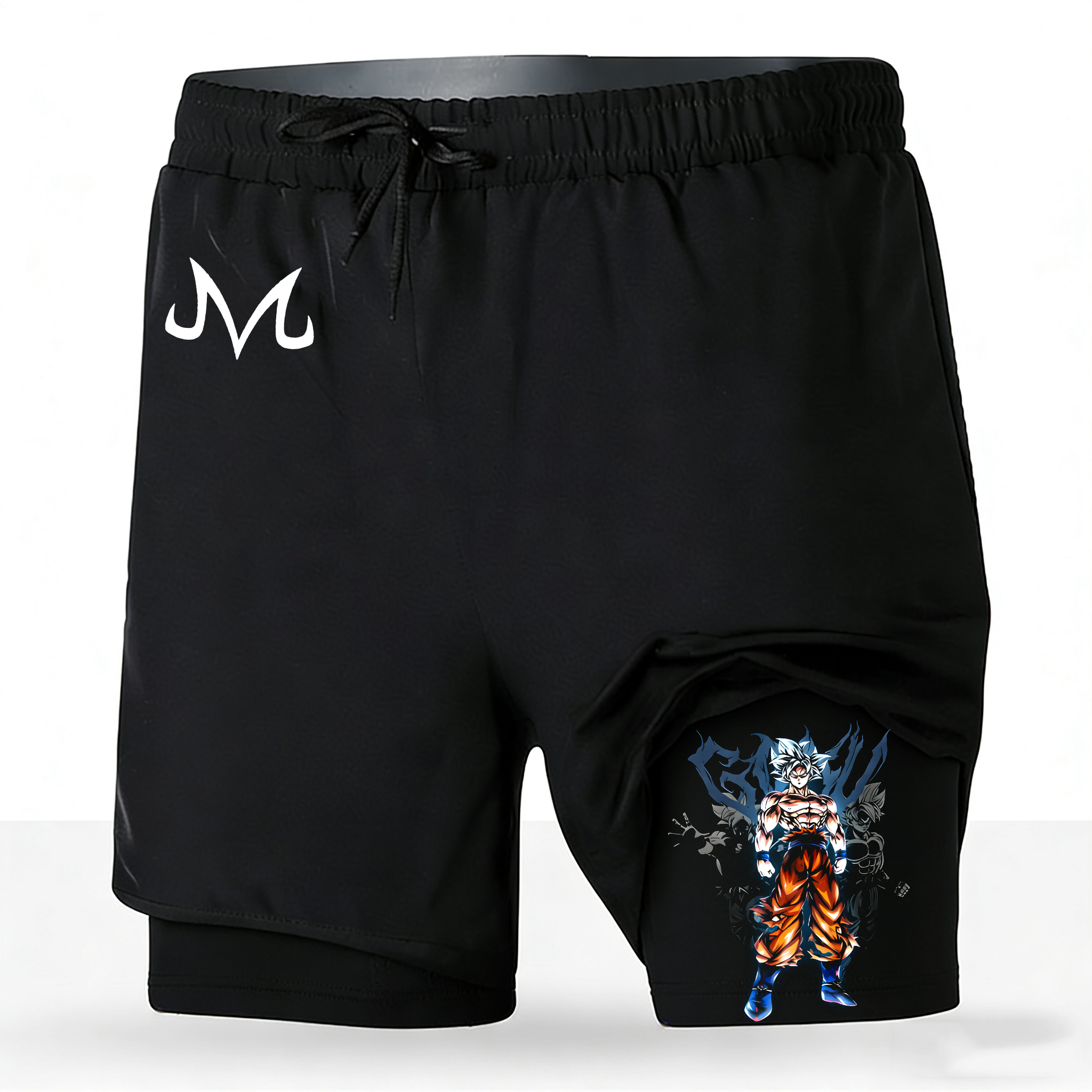 Men's 2 in 1 Double Layer Quic - Running Gear Japan avis et prix
