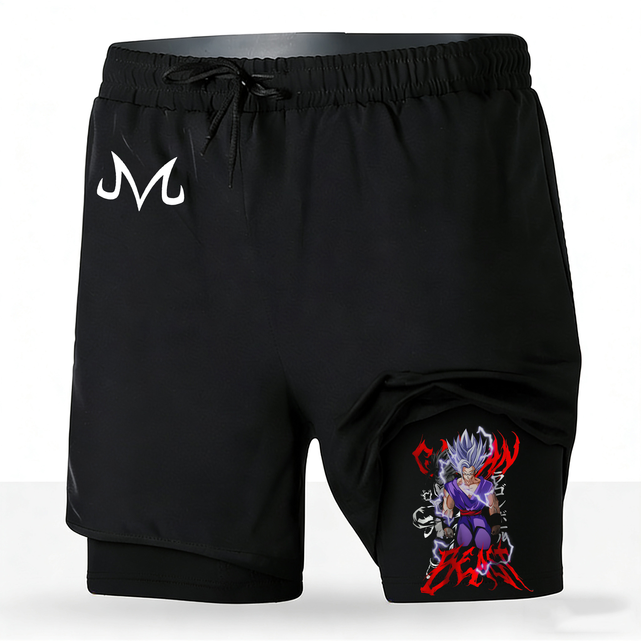 Men's 2 in 1 Double Layer Quic - Running Gear Japan avis et prix