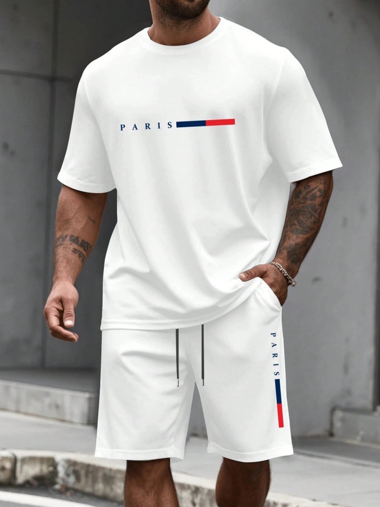 Men's Tracksuit 2 Piece ​O-nec - Running Gear Men avis et prix