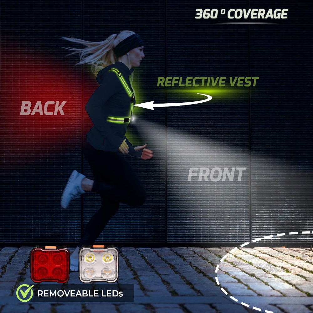 Running Light Vest for Night W - Running Gear For Night avis et prix