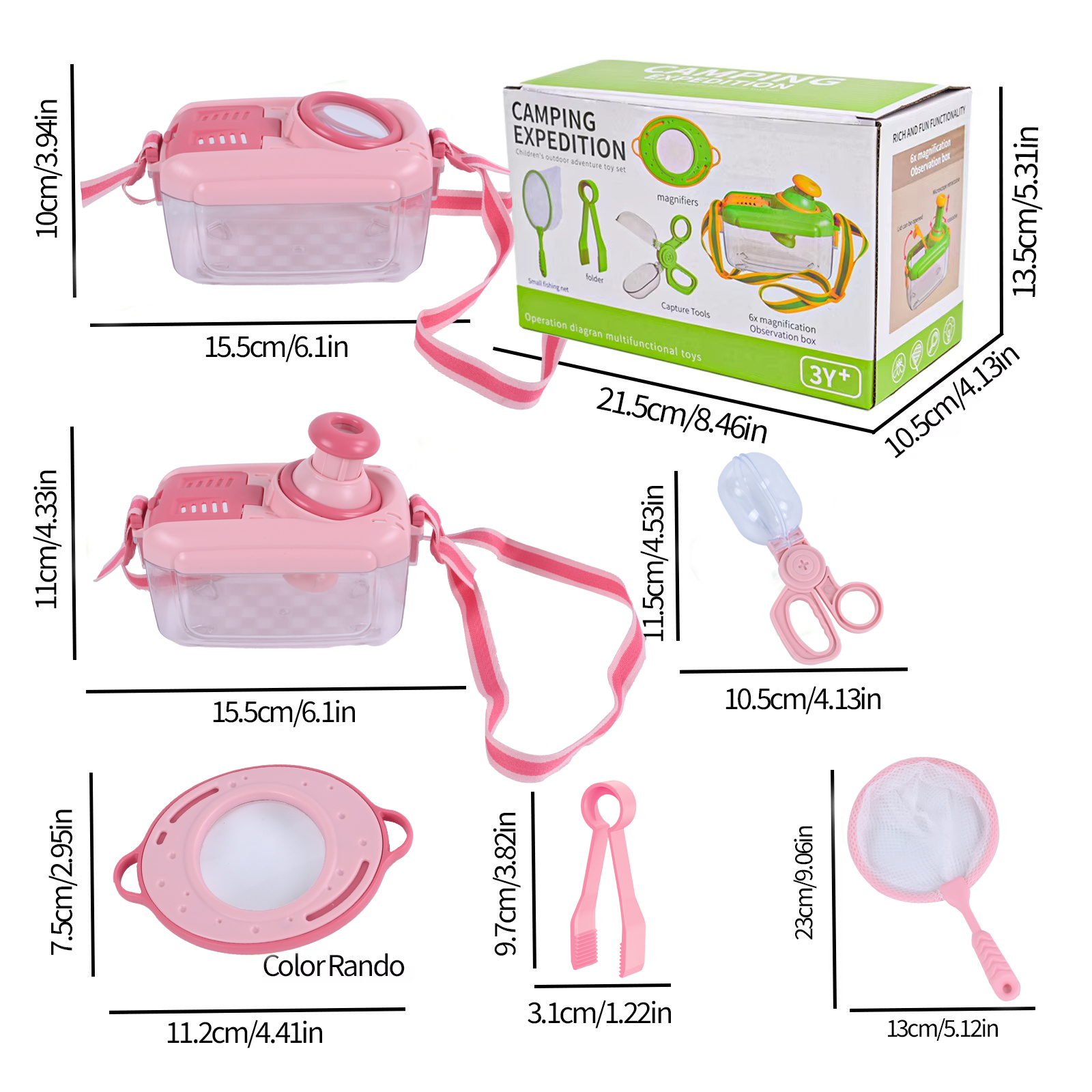 Viewer Insect Box Double Magni - Running Gear Kids avis et prix