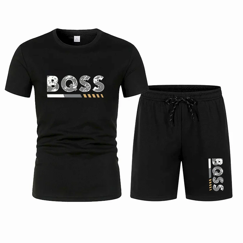 Men's Tracksuit Set Summer Qui - Running Gear Men avis et prix