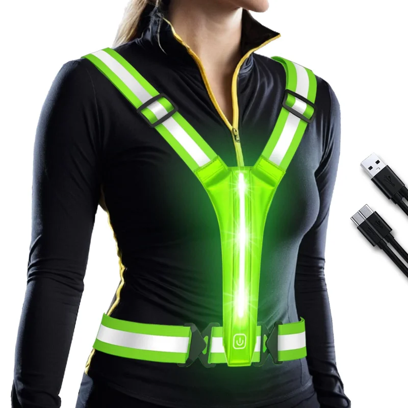 LED Reflective Vest Running Ge - Reflective Running Gear Vest avis et prix
