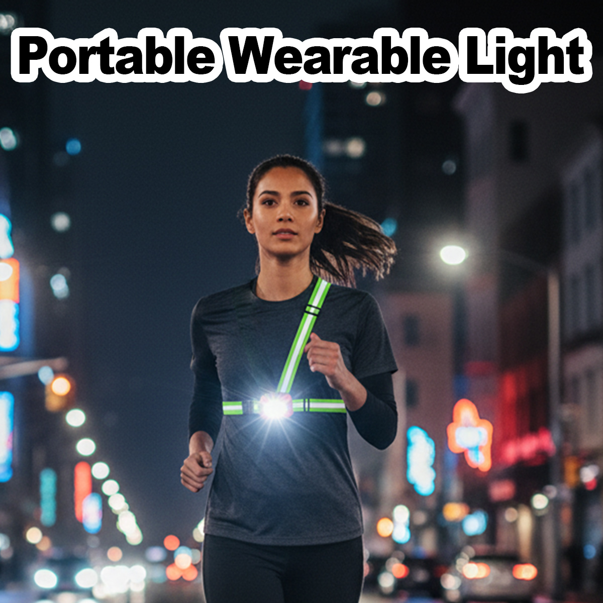 Running Light USB Rechargeable - Reflective Running Gear Vest avis et prix
