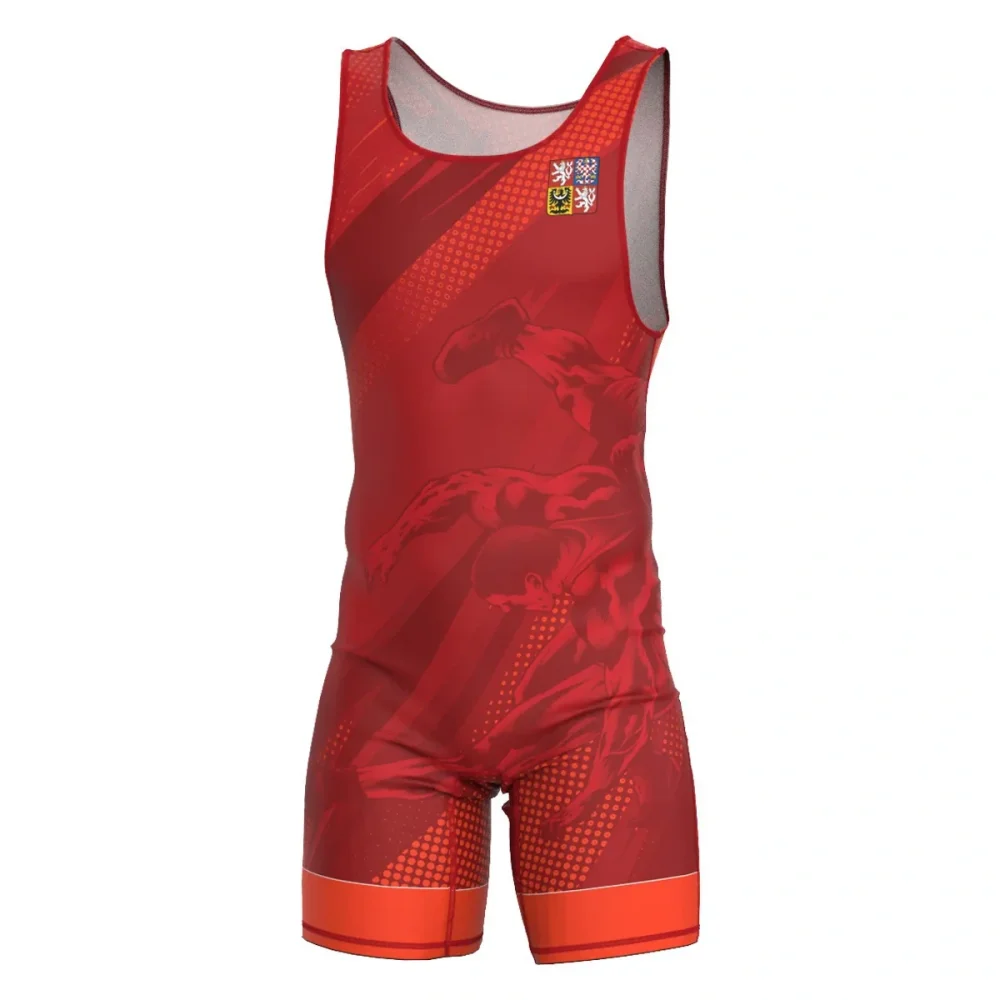 Mens Wrestling Singlet Uniform - Running Gear Train avis et prix