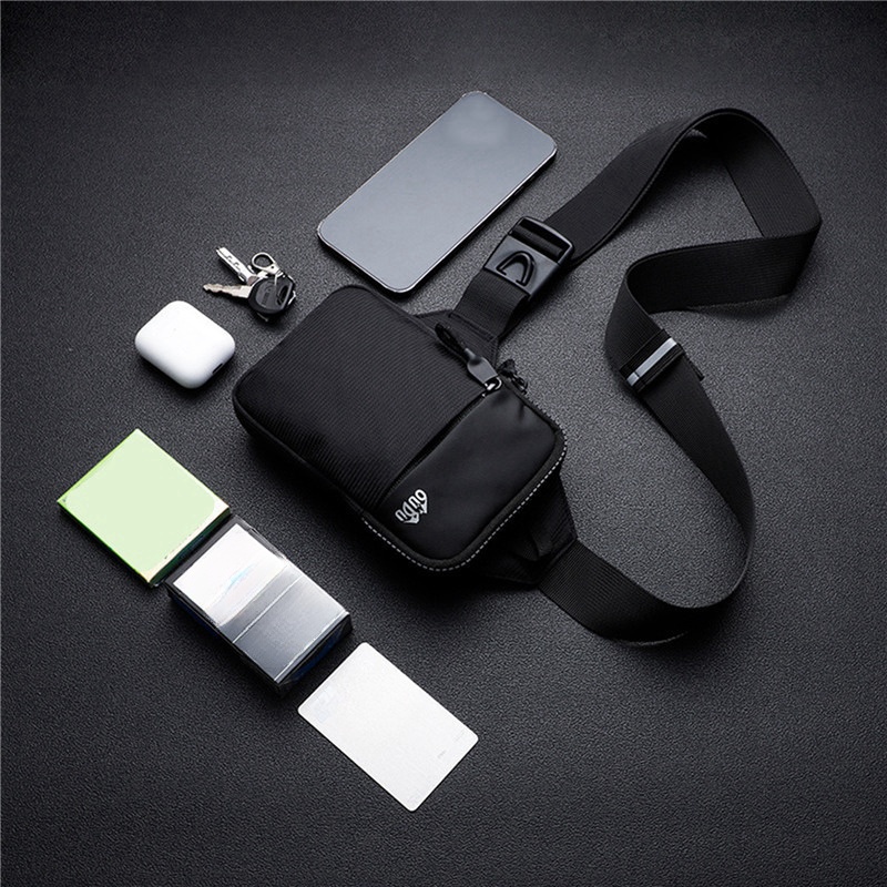 Casual Men Shoulder Chest Bag  - Running Belt Waist avis et prix