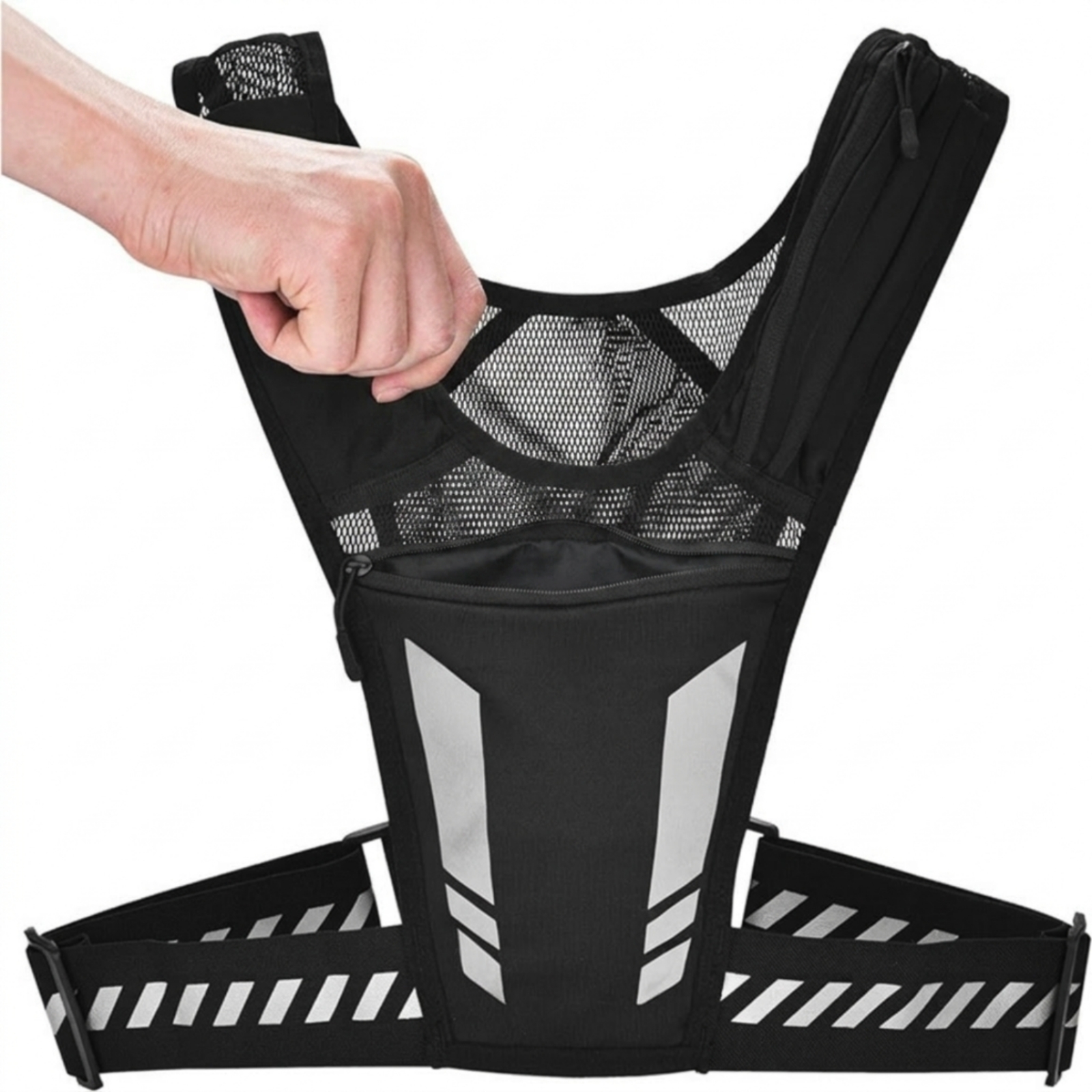 Vest Backpack Breathable Mesh  - Reflective Running Gear Vest avis et prix