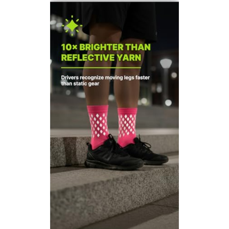Reflective Socks for cycling a - Running Gear For Night avis et prix