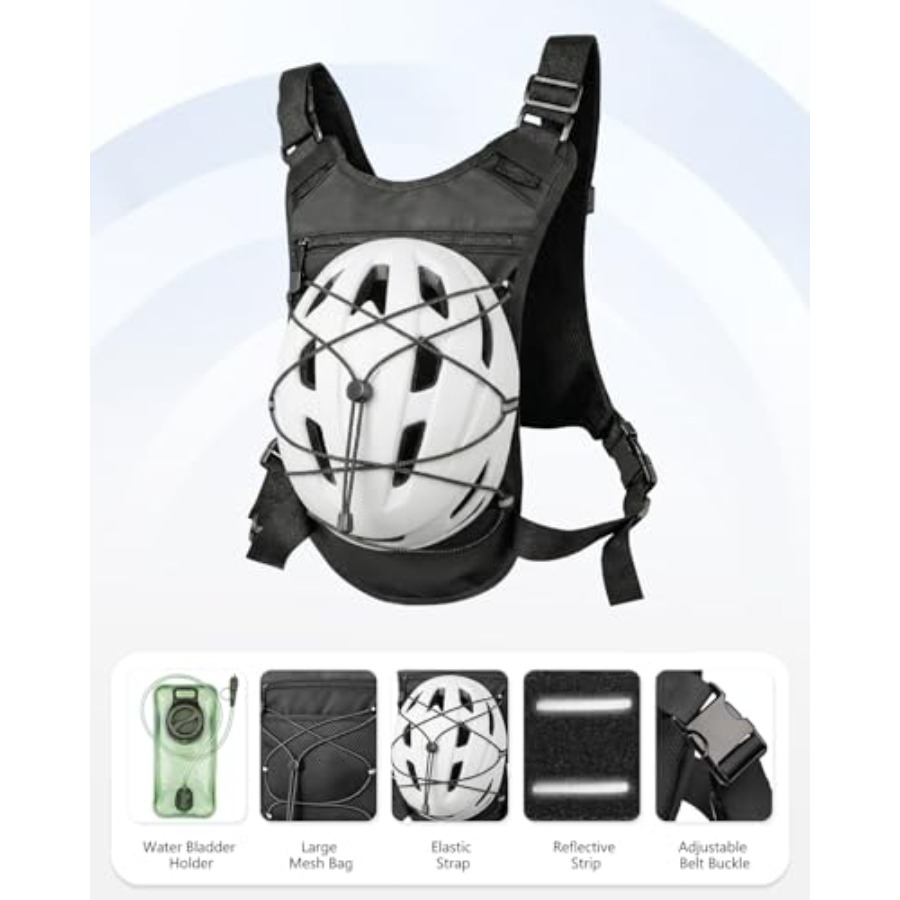 Running Vest with 2L Water Bla - Reflective Running Gear Vest avis et prix