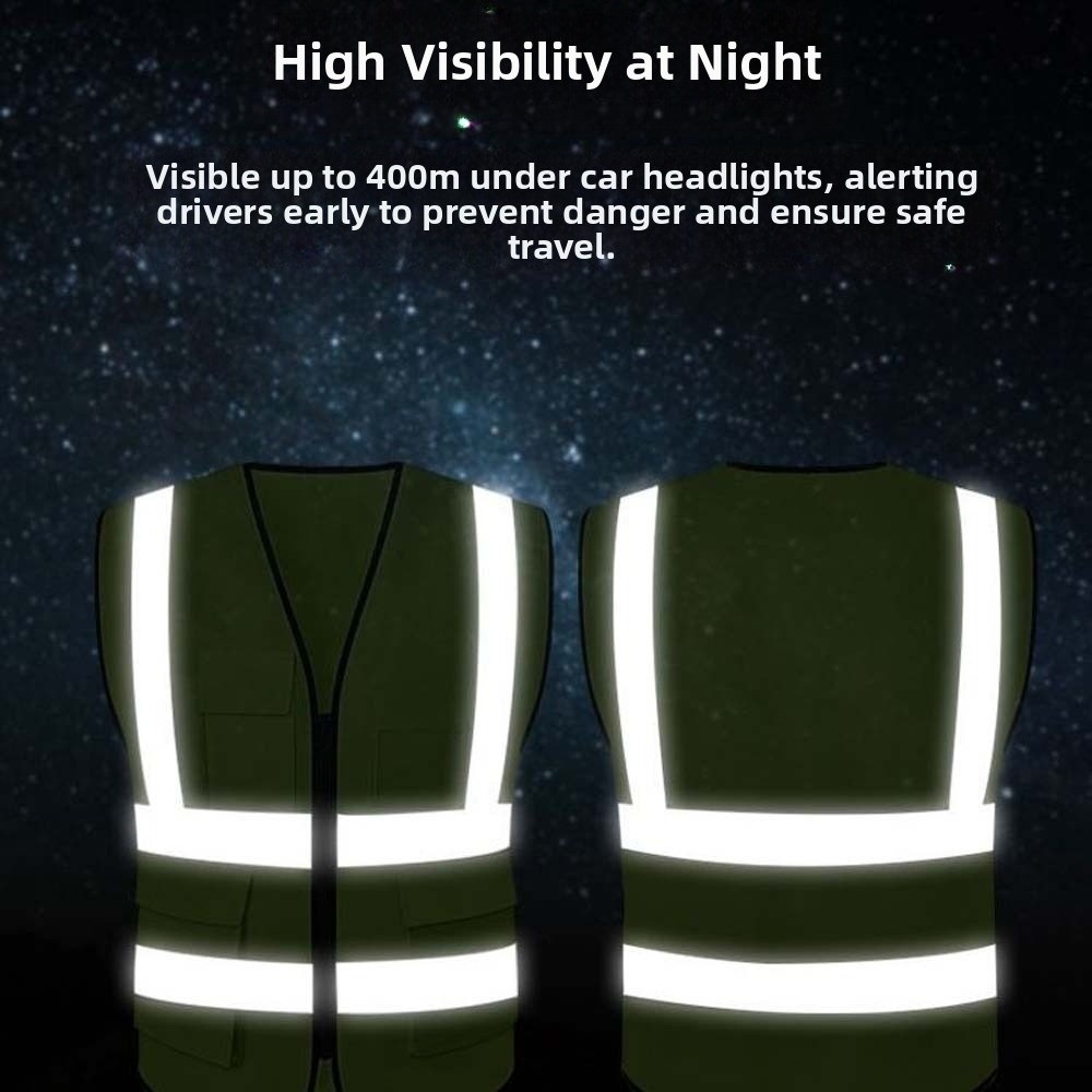 High Visibility Reflective Ves - Reflective Running Gear Vest avis et prix