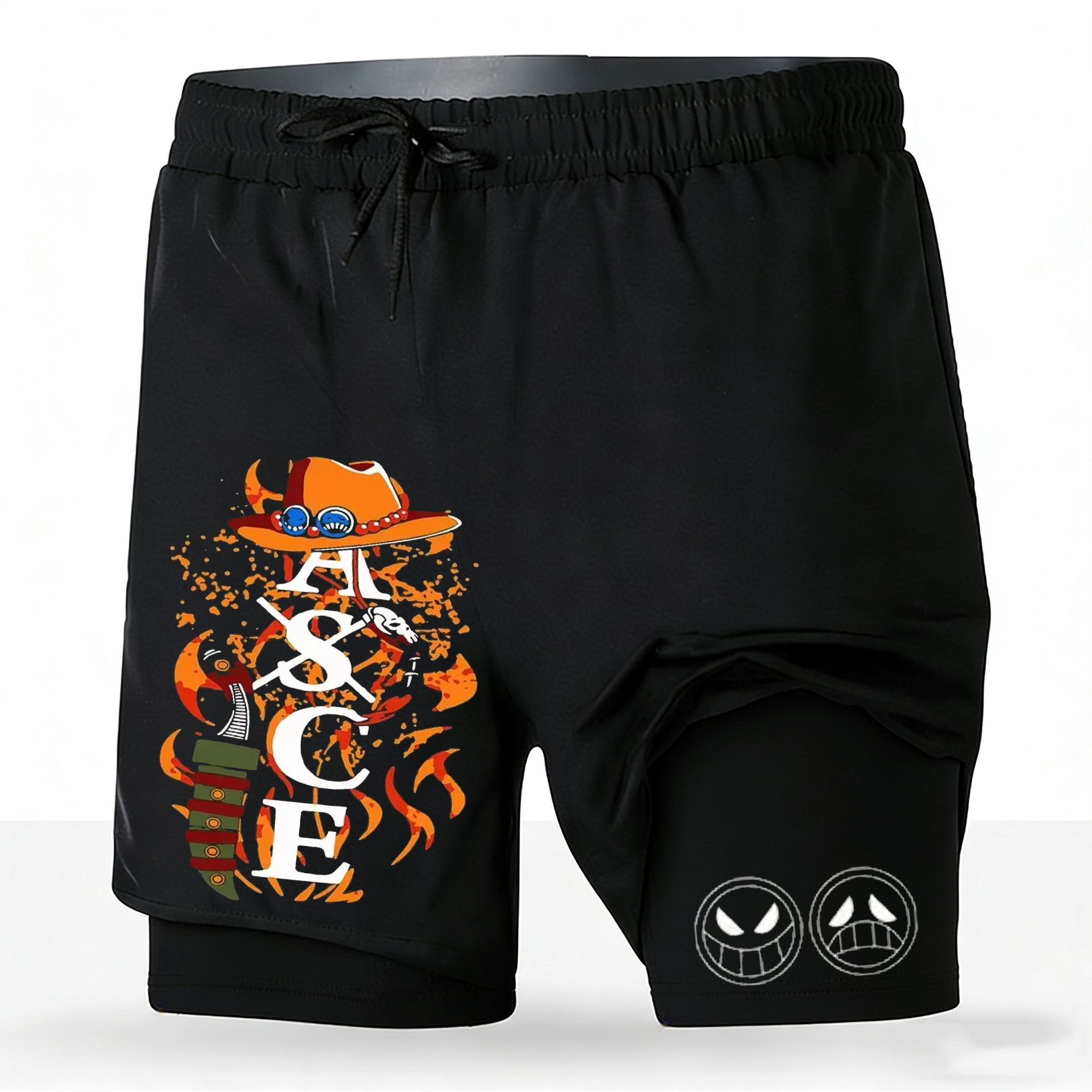 Men's One Piece Anime 2-in-1 R - Running Gear Japan avis et prix