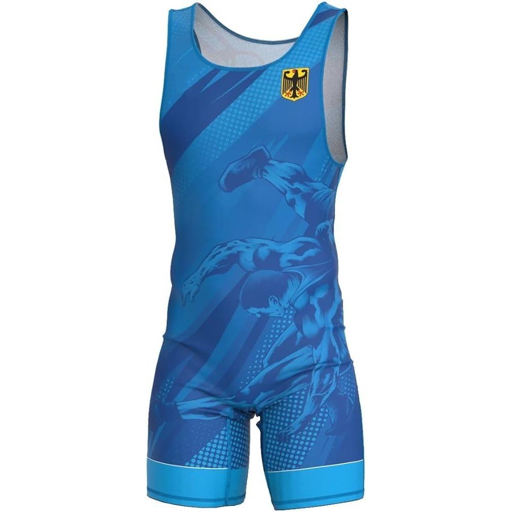 2025 Mens Wrestling Singlet Un - Running Gear Train avis et prix