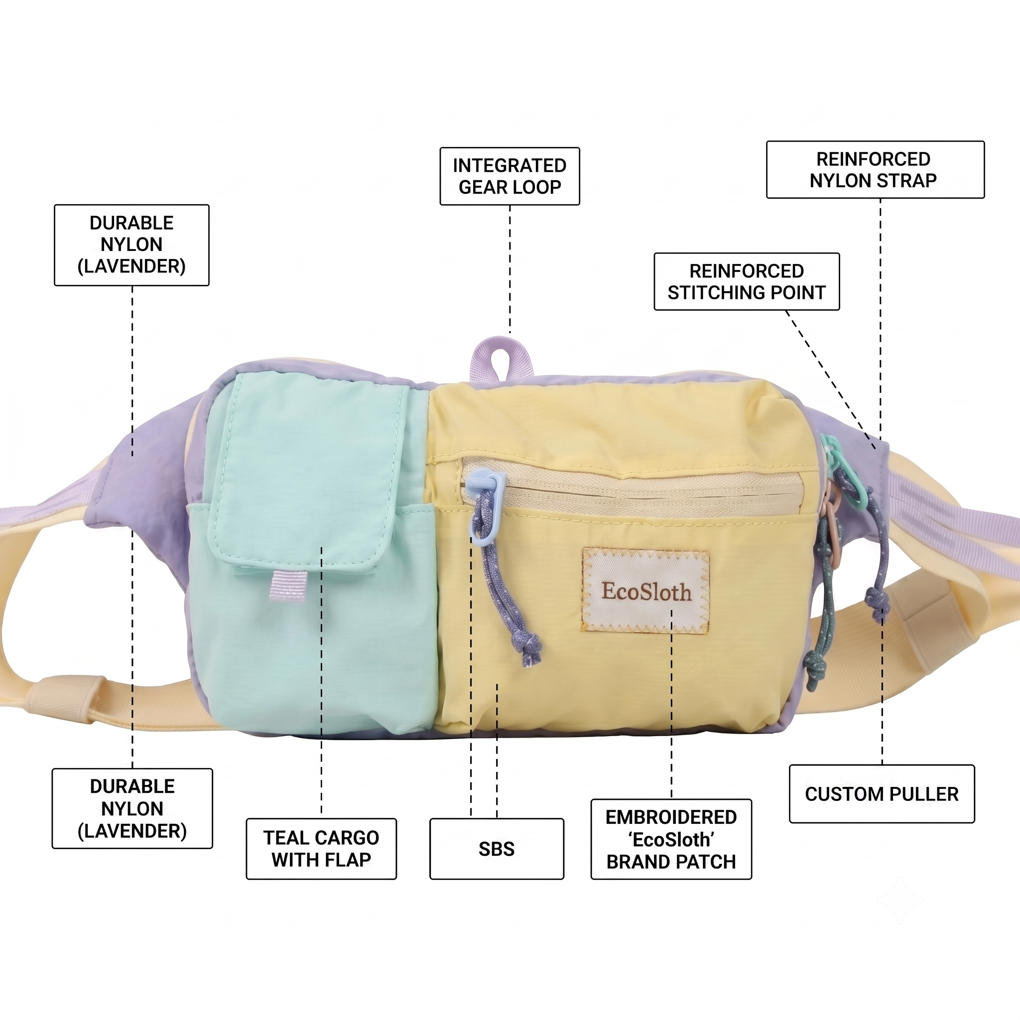 EcoSloth Fanny Packs for Women - Running Belt Waist avis et prix