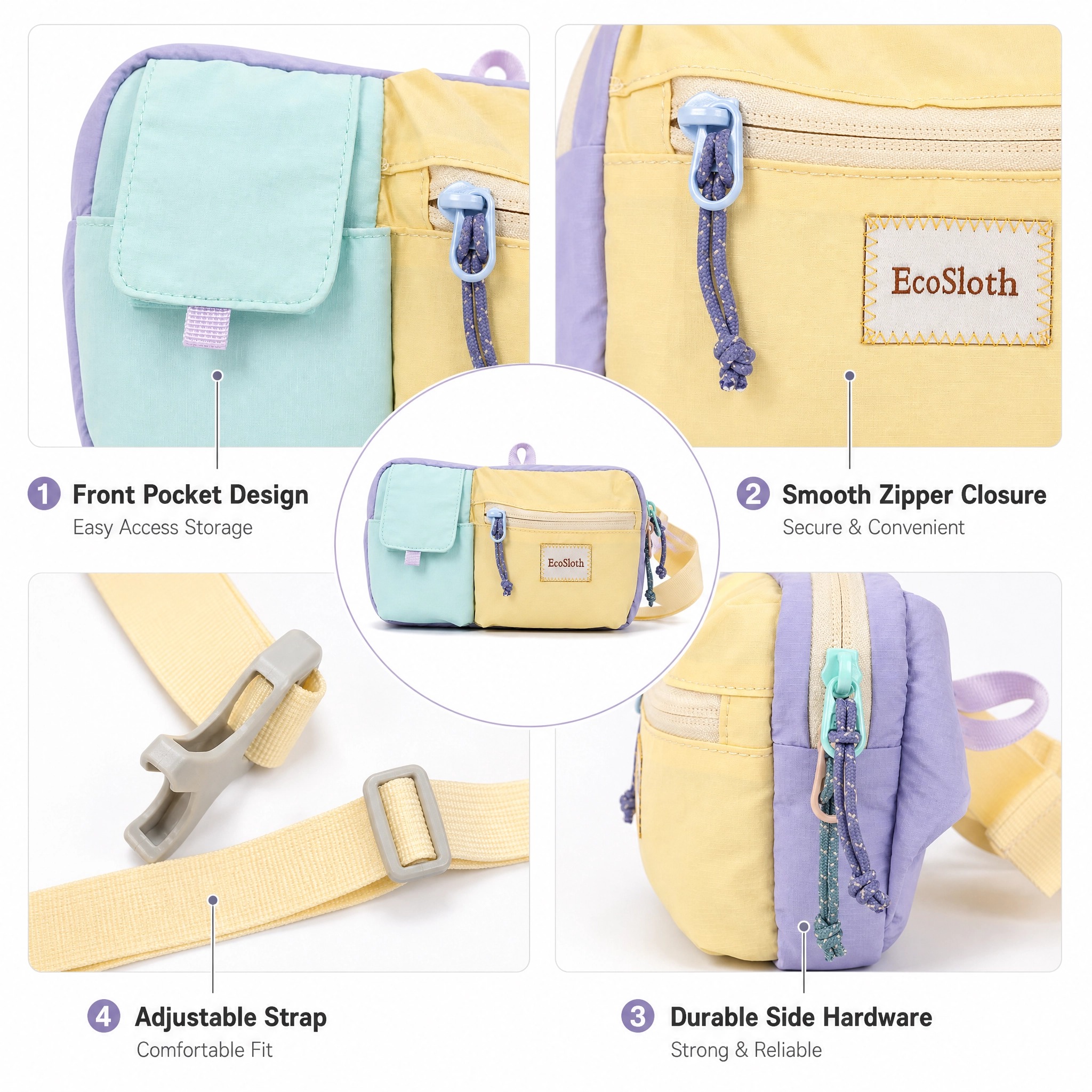 EcoSloth Fanny Packs for Women - Running Belt Waist avis et prix