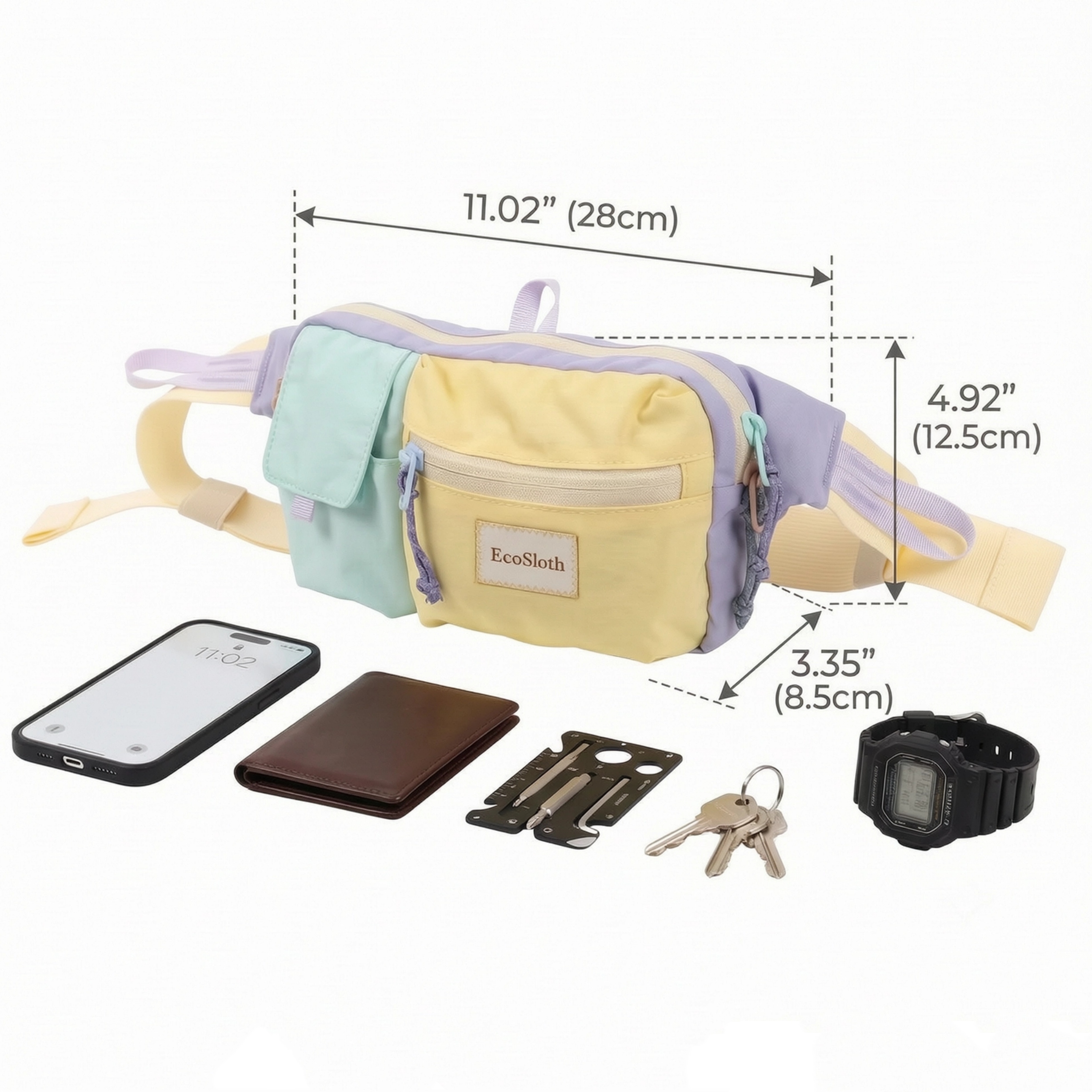 EcoSloth Fanny Packs for Women - Running Belt Waist avis et prix