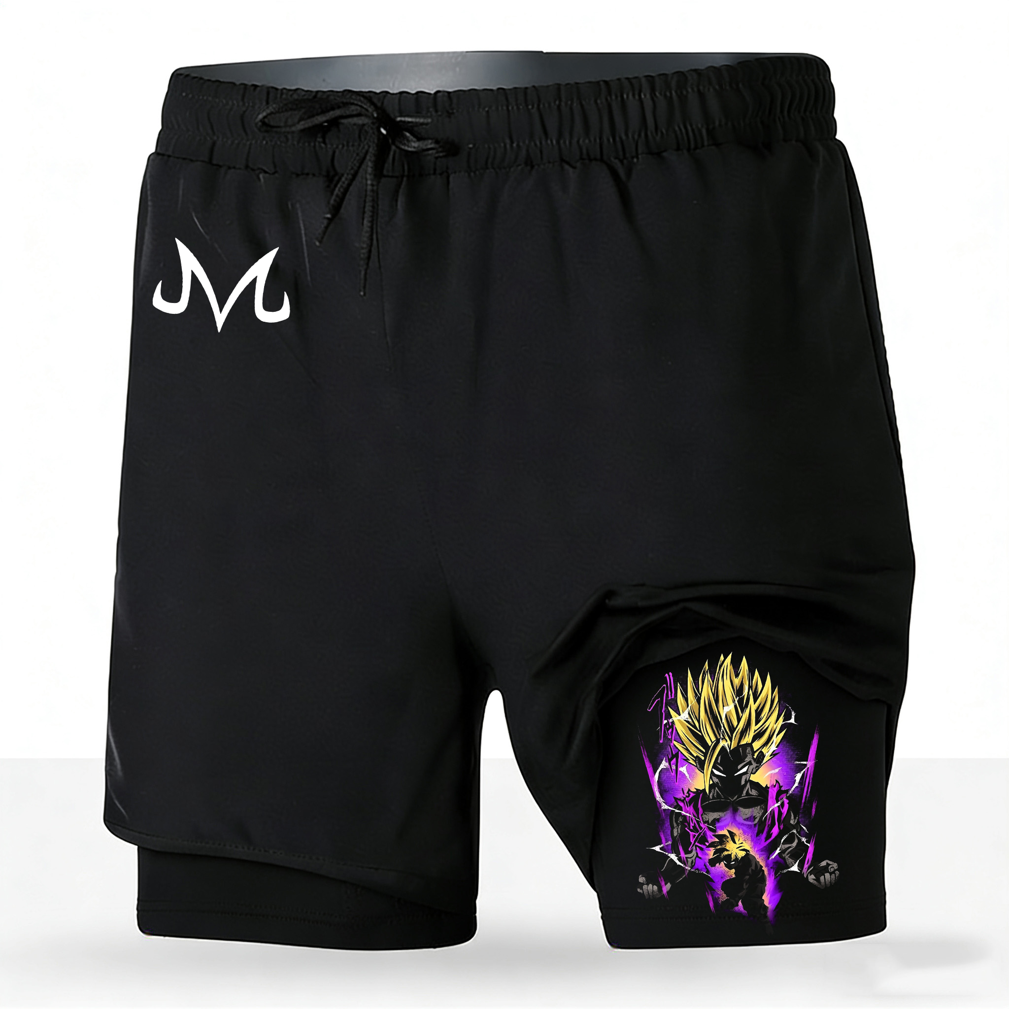 Men's 2 in 1 Double Layer Quic - Running Gear Japan avis et prix