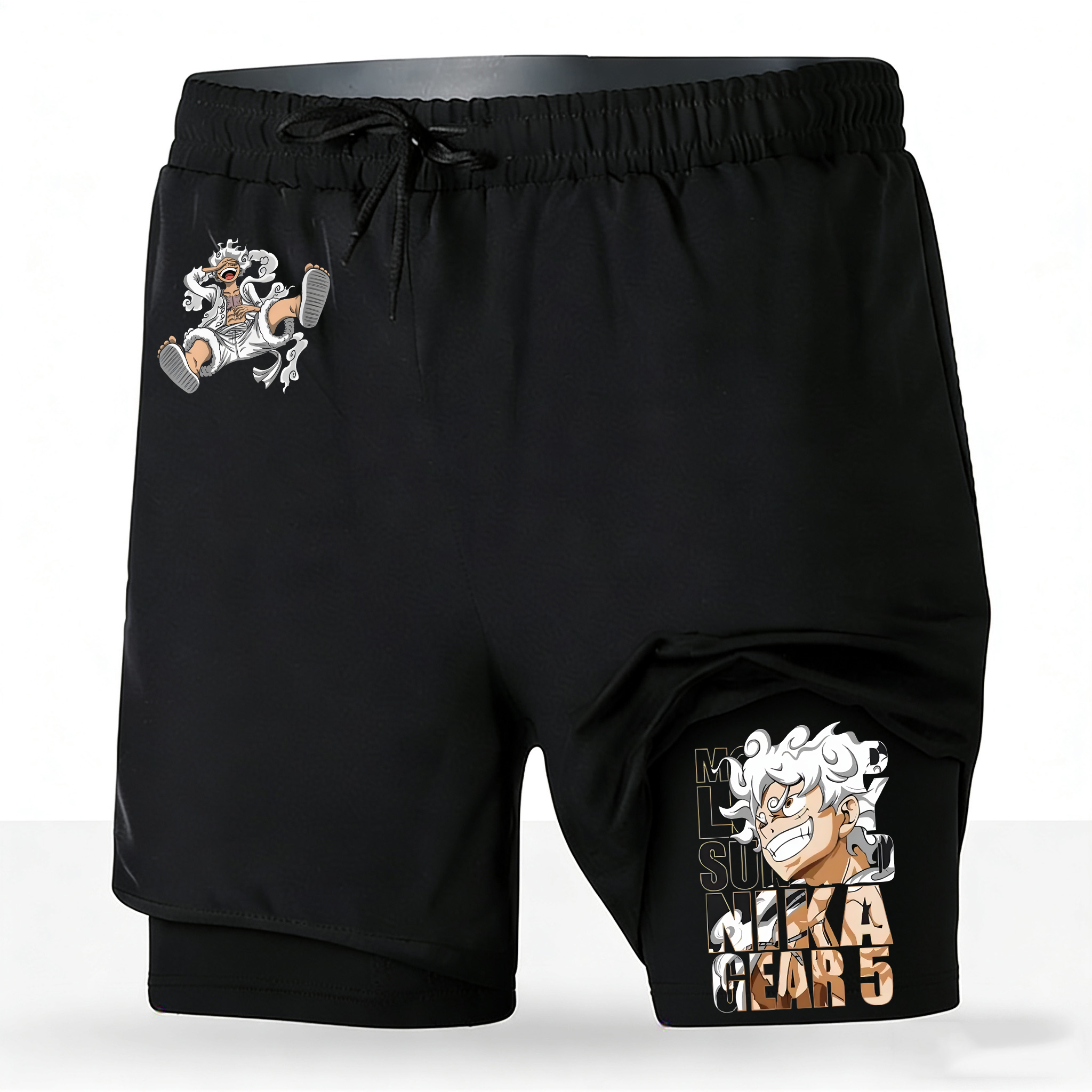 Men's 2 in 1 Double Layer Quic - Running Gear Japan avis et prix