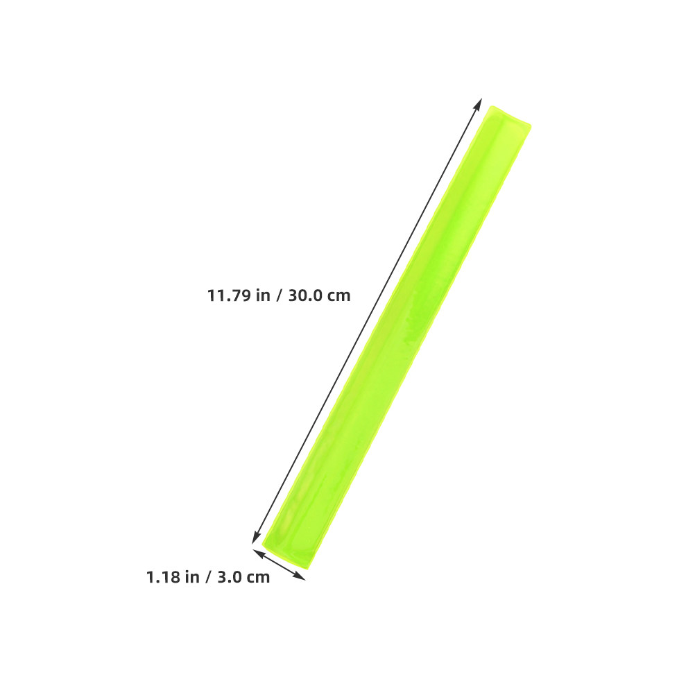 12Pcs Reflective Slap Bracelet - Running Gear For Night avis et prix