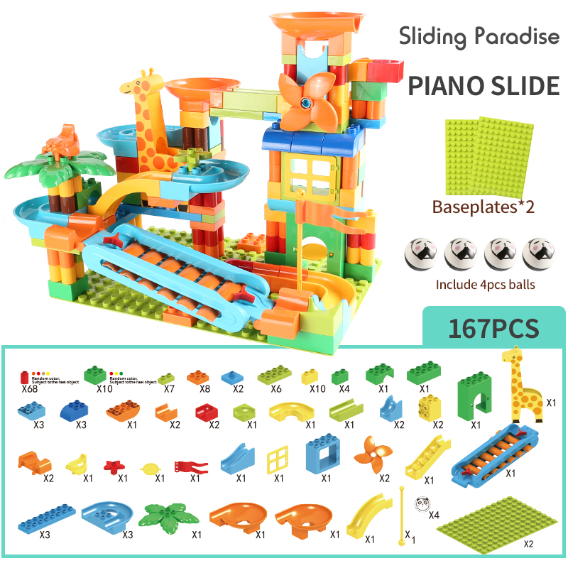 283PCS Large Piano Slide Gear  - Running Gear Kids avis et prix