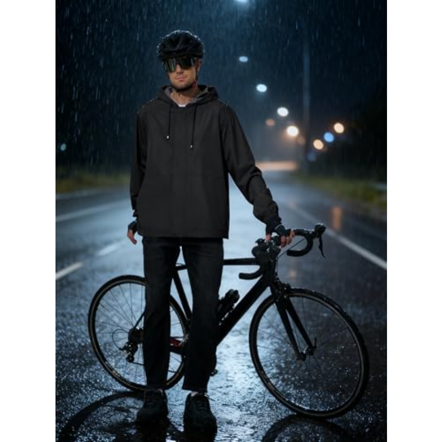 UIQUR Men's Rain Jacket Waterp - Running Gear Rain avis et prix