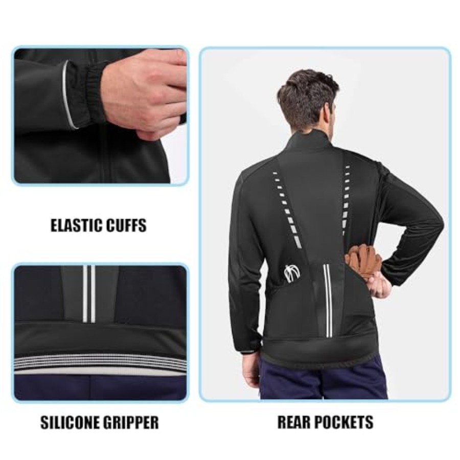 baleaf Men's Winter Jacket Win - Winter Running Gear Jacket avis et prix