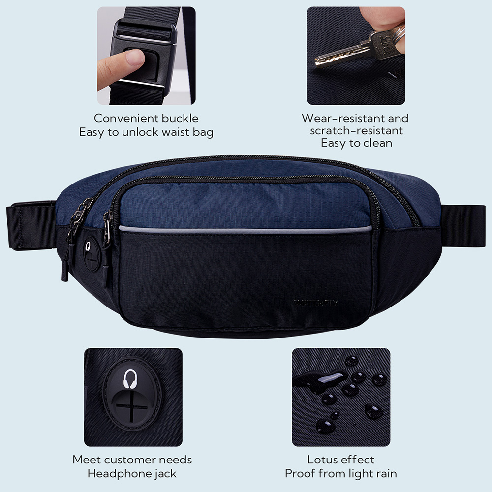 WATERFLY Fanny Pack Waist Bag  - Running Belt Waist avis et prix