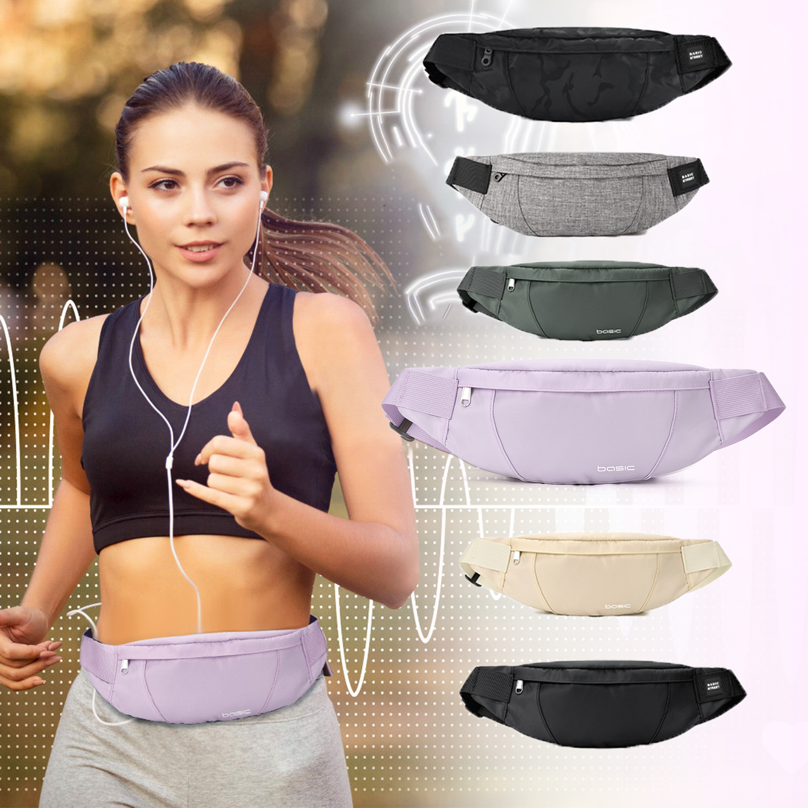 Fashion Running Waist Bag Wate - Running Belt Waist avis et prix