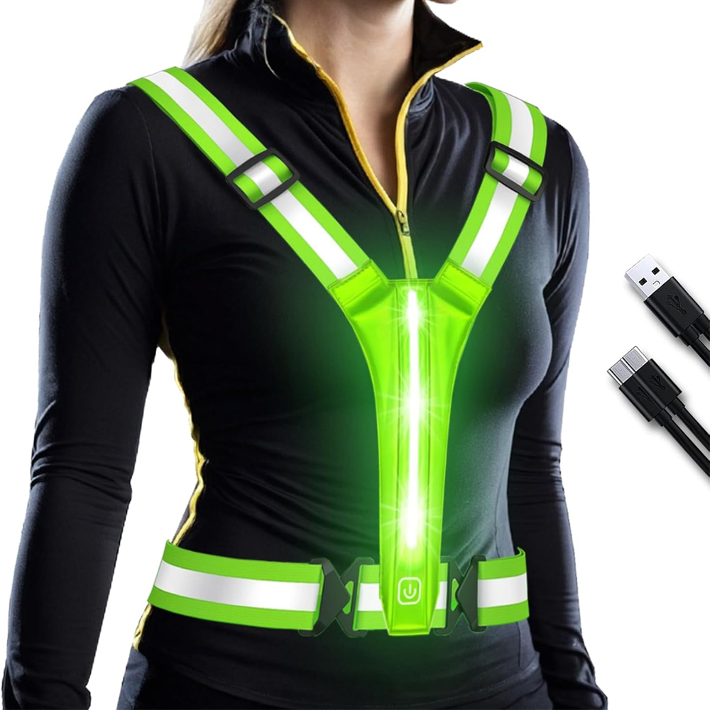 LED Reflective Vest Running Ge - Reflective Running Gear Vest avis et prix